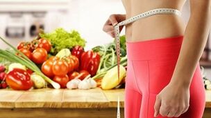 sample menu of the Maggi diet for 4 weeks
